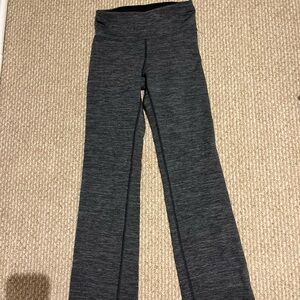 Athleta Altitude Pant In Polartec Power Stretch Fleece Lined Flared Gray XS